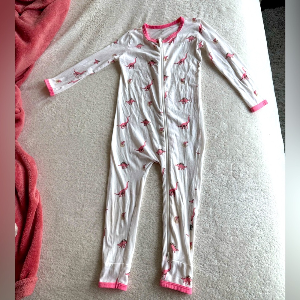 Kyte Baby Rose Jurassic Romper